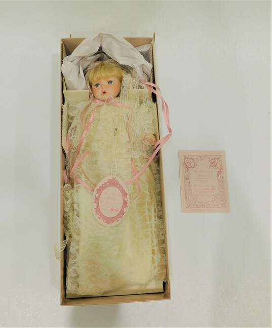 Elsie Massey Victorian Limited Edition Porcelain Doll Madelyn IOB w/ COA image number 1