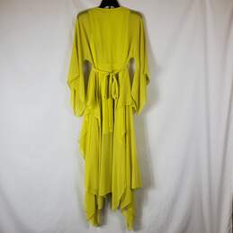 BCBG Women Lemon Grass kaftan Dress SZ XS NWT alternative image