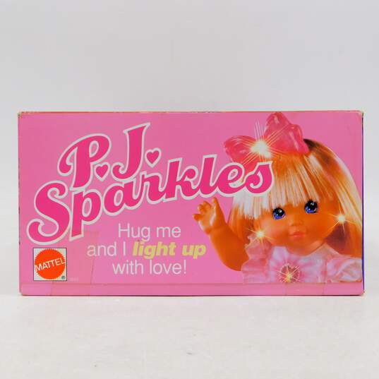 VNTG Mattel P.J. Sparkles #2693 15 Inch Doll IOB image number 9