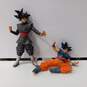 Pair Of Dragon Ball Z Goku Action Figures image number 1