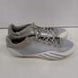 Mens Dizero 5 Tool G48343 Gray White Lace Up Activewear Baseball Cleats Size 14 image number 2