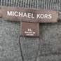 Michael Kors Cotton/Silk/Wool Gray Pullover Sweater LG NWT image number 3