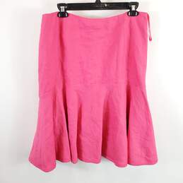 Lauren Ralph Lauren Women Fuchsia Skirt Sz 8