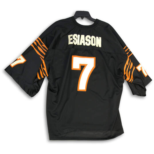 Mens Black Boomer Esiason #7 Short Sleeve Pullover Football Jersey Size XL image number 2