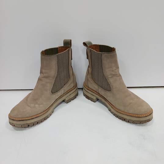 Timberland Tan Suede Boots Women's Size 6 image number 2