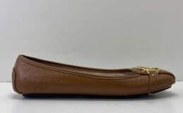 Michael Kors Brown Leather Flats Loafers Shoes Size 8.5 M