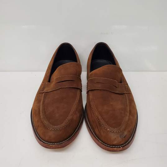 Nisolo MN's Brown Suede Slip On Loafers Size 11 image number 2