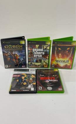 Grand Theft Auto San Andreas & Other Games - Xbox