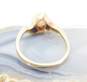14K Yellow Gold Marquise Cut Opal Diamond Accent Ring 3.7g image number 2