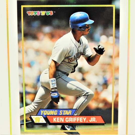 1993 Ken Griffey Jr Stadium Club Toys-R-Us Box Set Master Photos Mariners image number 2
