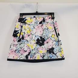 Polo Women Multicolor Floral Skirt L