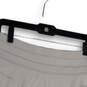 NWT Womens Gray Flat Front Side Zip Short Athletic Skort Size 4 image number 4