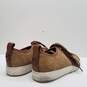 Coach York Suede Lace Up Sneakers Beige 8 image number 4