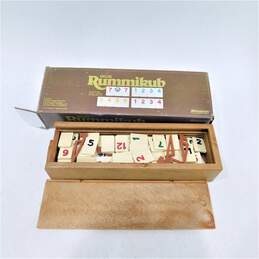 VTG 1980 Pressman Deluxe Rummikub Tile Rummy Game IOB
