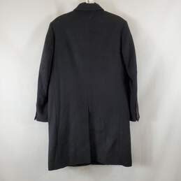 Michael Kors Women's Black Long Coat SZ 38S alternative image