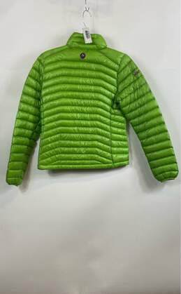 Marmot Womens Green Long Sleeve Full Zip Mock Neck Puffer Jacket Size XS alternative image