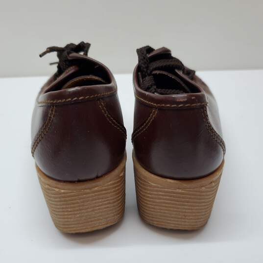 Vintage Famolare Oxford Loafer Shoes 'Get there' Women’s Size 5 image number 4