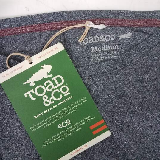 NWT Toad & Co. WM's Eco Fuera Heather Gray Dress Size M image number 3