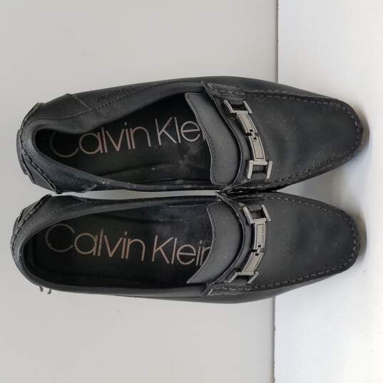 Calvin Klein Black Leather Loafer Men Size 10.5 image number 5