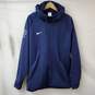 Nike Therma-Fit Pullover Training Hoodie Navy Blue Men's XL NWT image number 1