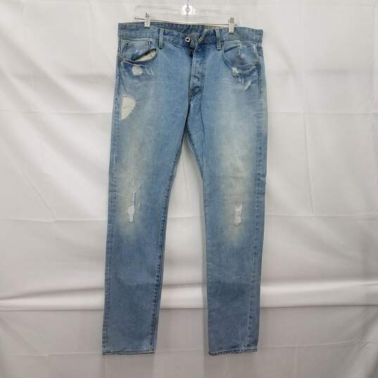 Raw G Star Tapered Jeans Size 36W 34L image number 1