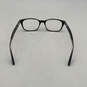 Mens Black 5375 2034 Black Modern Full Rim Rectangular Eyeglass Frame image number 3