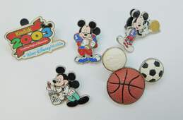 Collectible Disney Mickey Mouse Enamel Trading Pins 37.8g