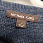 Men’s Michael Kors Waffle Knit Pullover Sweater Sz L image number 3