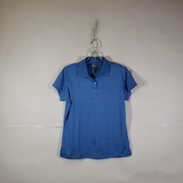 Womens Clima Cool Regular Fit Short Sleeve Collared Polo Shirt Size Medium