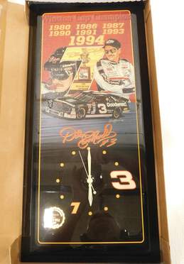 VTG Jebco NASCAR Dale Earnhardt Winston Cup Champion Wall Clock Limited Edition IOB