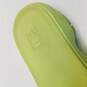 Fila Women's Green Rubber Slide Sandals Size 6 image number 7