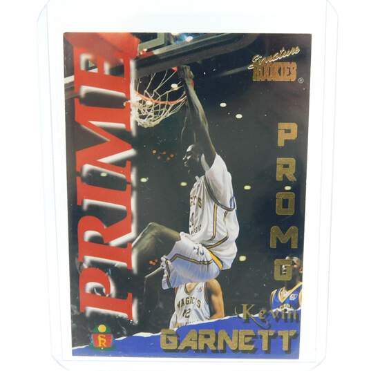 1995 HOF Kevin Garnett Signature Rookies Prime Promo Timberwolves image number 1