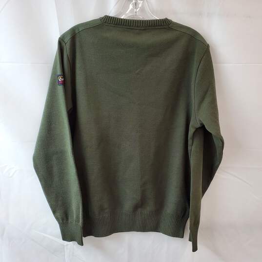 Size Small Olive Wool Blend Pullover - Tags Attached image number 2