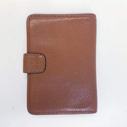 Michael Kors Pebbled Leather Passport Holder Tan alternative image