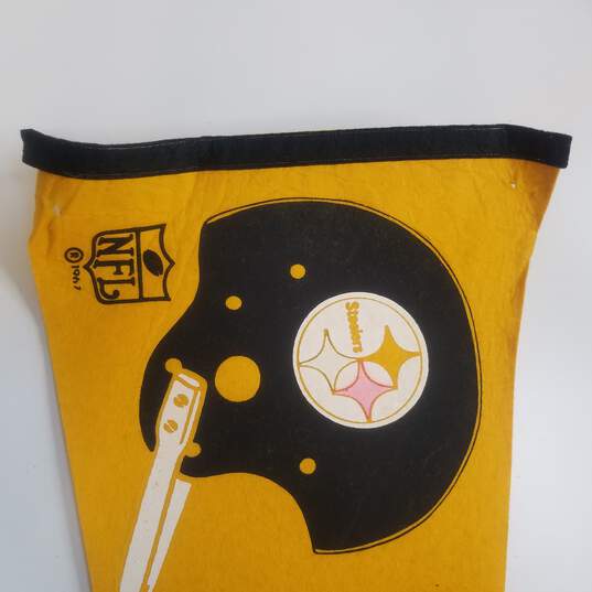 Vintage Pittsburgh Steelers NFL Pennant image number 5