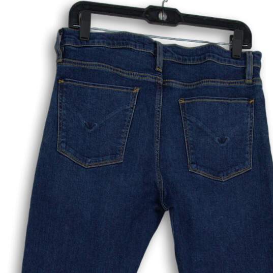 Hudson Los Angeles Womens Blue Denim Medium Wash Skinny Leg Jeans Size 30 image number 4