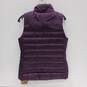 The North Face Women's Aconcadua Purple Down Puffer Vest Size S NWT image number 2