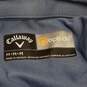 Callaway Striped Blue Golf Polo Shirt Size M NEW image number 3