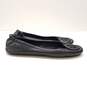 Tory Burch Leather Claire Ballet Flats Black 8.5 image number 1