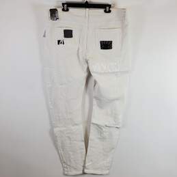 Rutherford Rue 21 Men Denim White Jeans 40 NWT alternative image