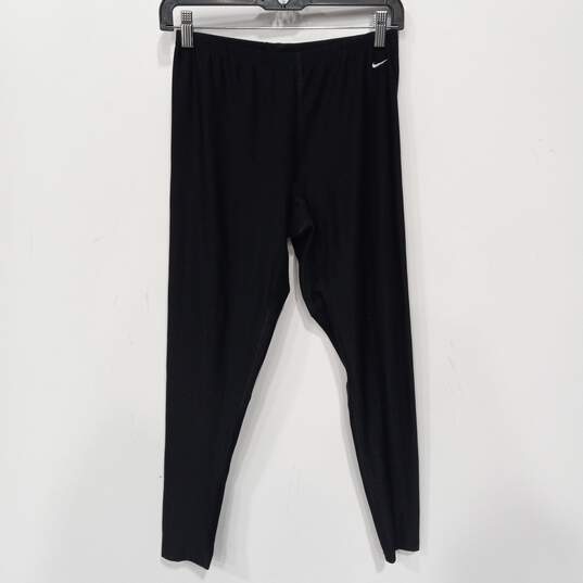 Nike Women's Black Fri-Fit Activewear Leggings Pants Size M (8-10) image number 1