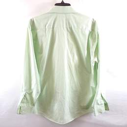 Pronto Uomo Men Green Plaid Button Up Shirt XL alternative image