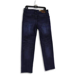 NWT Men Denim Medium Wash 5-Pocket Design Straight Leg Jeans Size W31 L32 alternative image