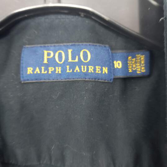 Men’s Polo by Ralph Lauren Button-Up Long Sleeve Dress Shirt Sz 10 image number 3