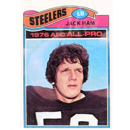 1977 HOF Jack Ham Topps All-Pro Pittsburgh Steelers