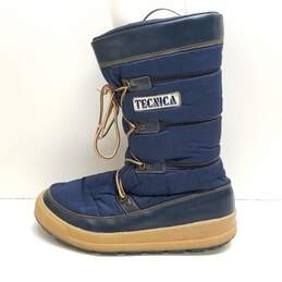 Tecnica Women's Blue Nylon Boots Size 10.5