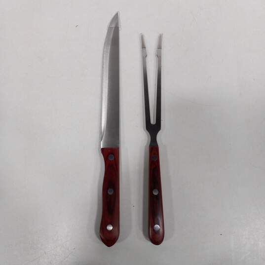 Schlumberger Knife & Fork Set In Box image number 4