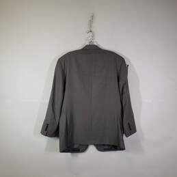 Mens Wool Notch Lapel Long Sleeve Single Breasted Blazer Size 44 R alternative image