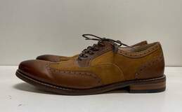 Stacy Adams Ansley Brown Leather Wingtip Oxford Dress Shoes Men's Size 11