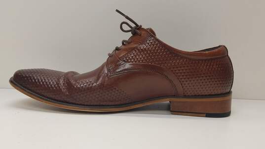 Stacy Adams Telford Men Shoes Brown Size 9M image number 2